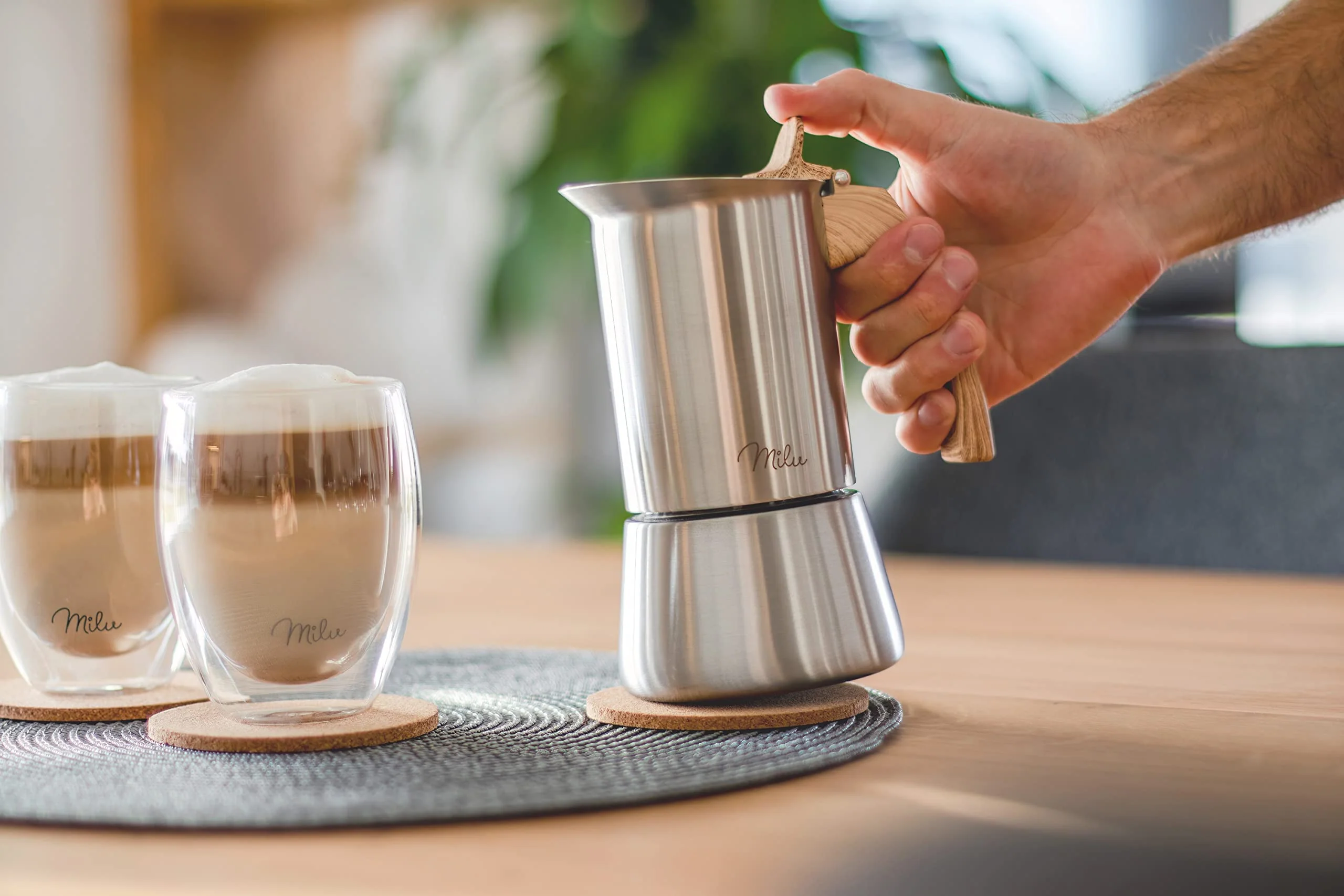 Espressokocher Induktion geeignet personalisiert - Image 3