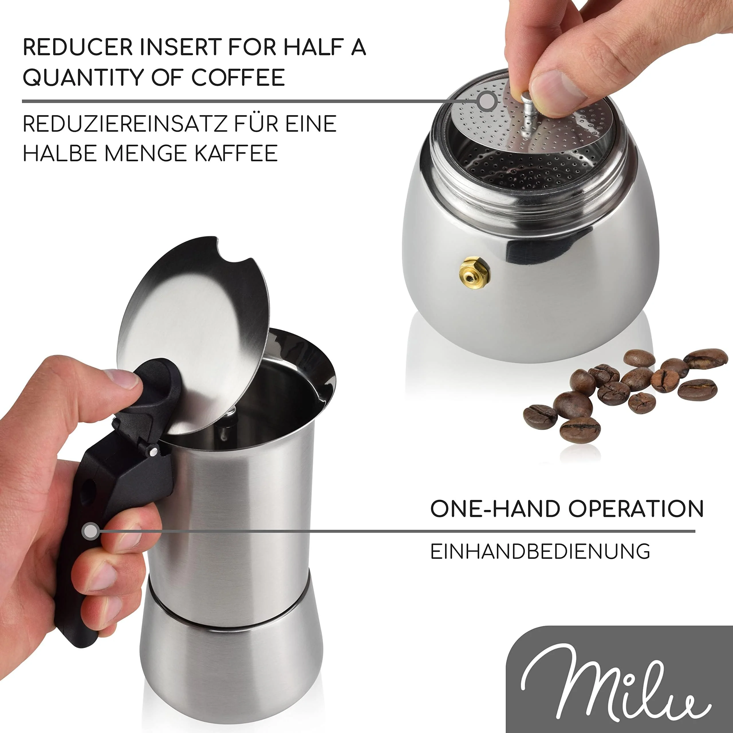 Espressokocher Induktion geeignet personalisiert - Image 7
