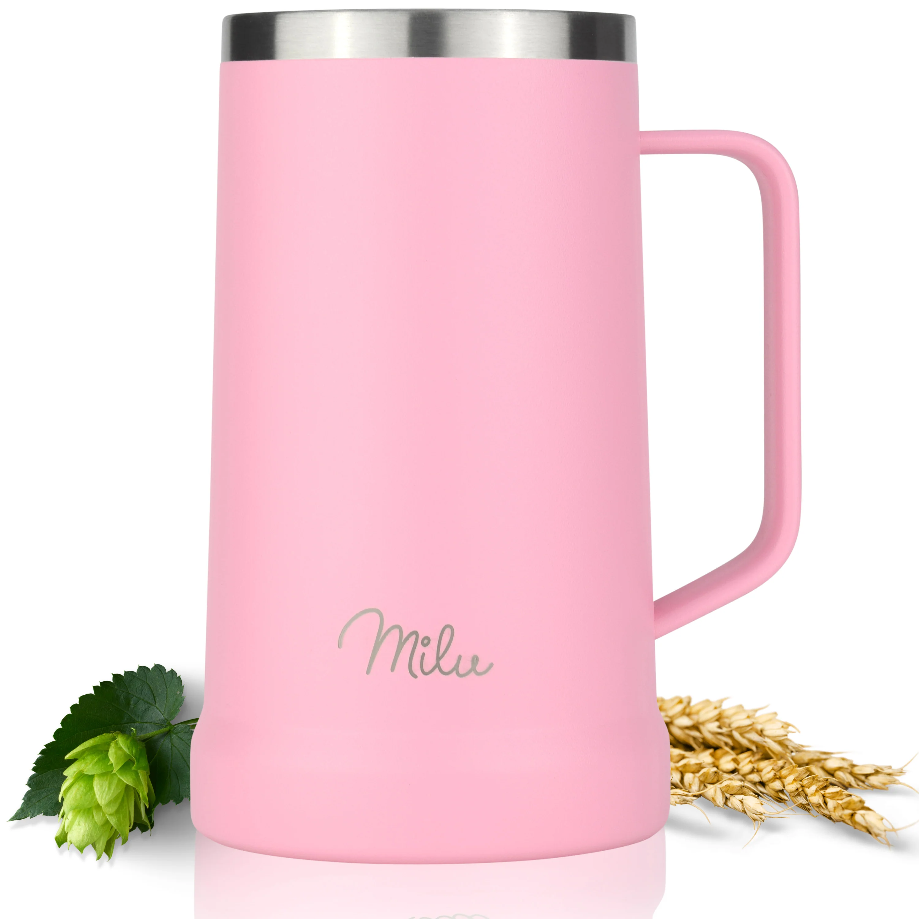 Milu Bierkrug Edelstahl isoliert mit Deckel, 700 ml - Image 7