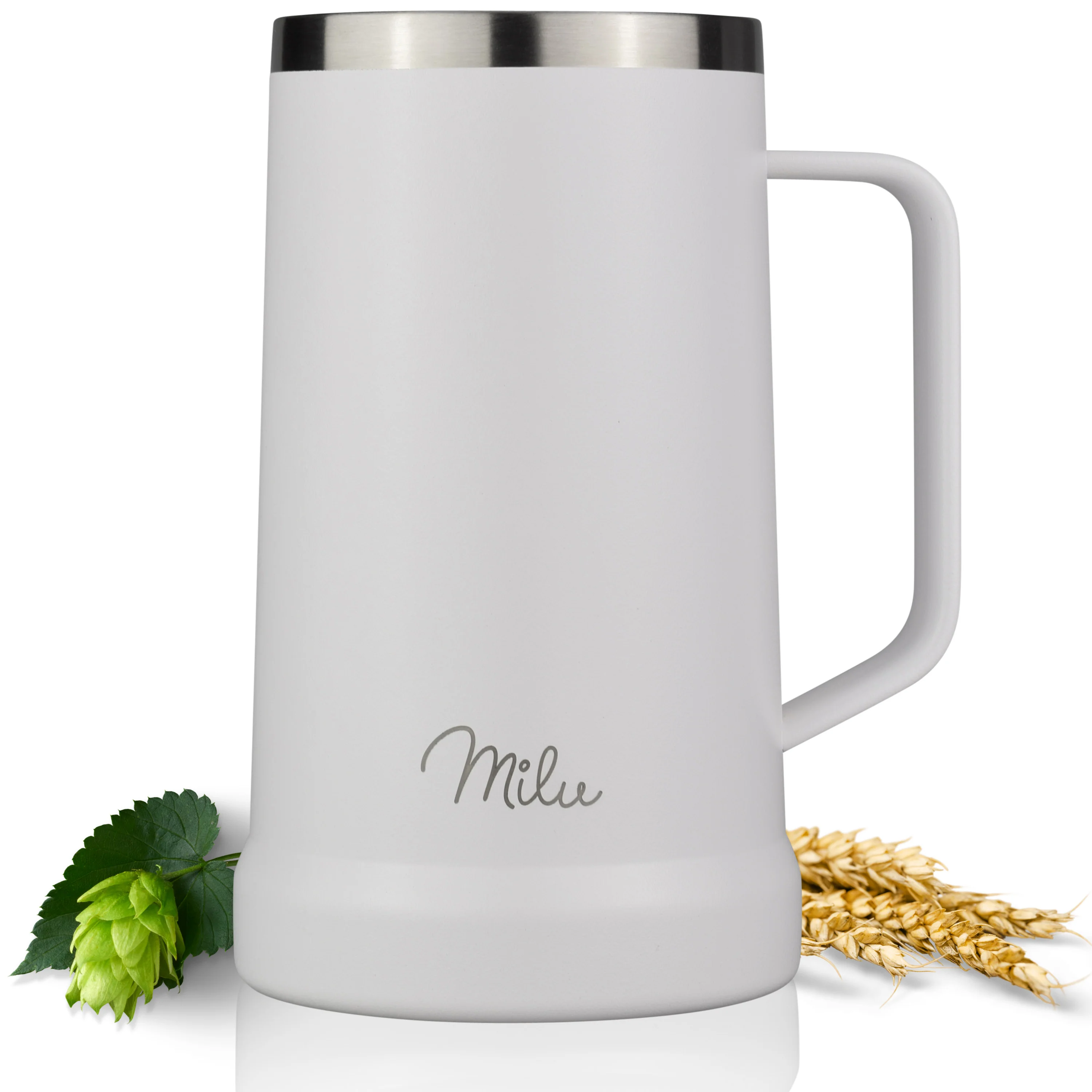 Milu Bierkrug Edelstahl isoliert mit Deckel, 700 ml - Image 8
