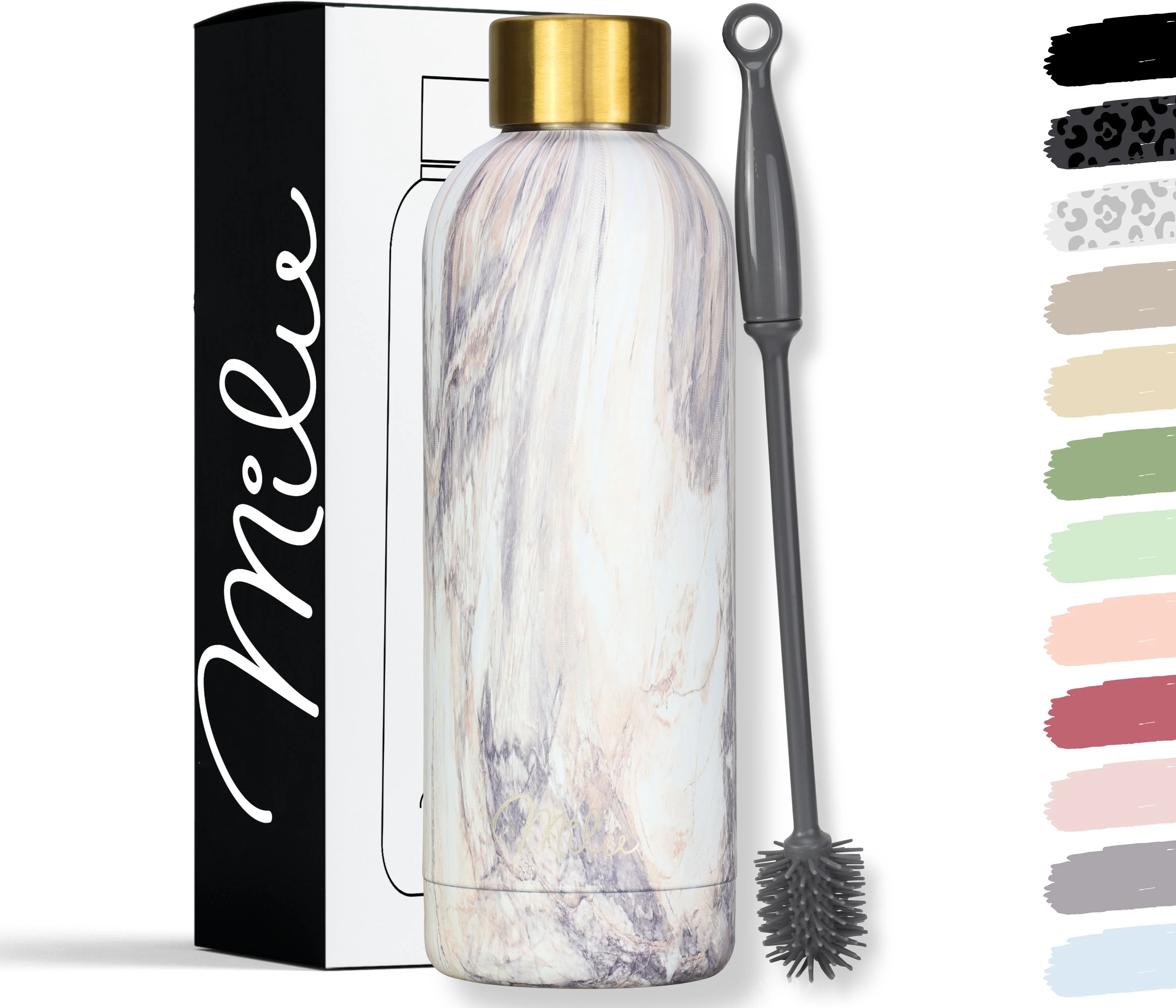 Milu isolierte, auslaufsichere Thermosflasche, Edelstahl (500 ml, 750 ml, 1000 ml) - Image 11
