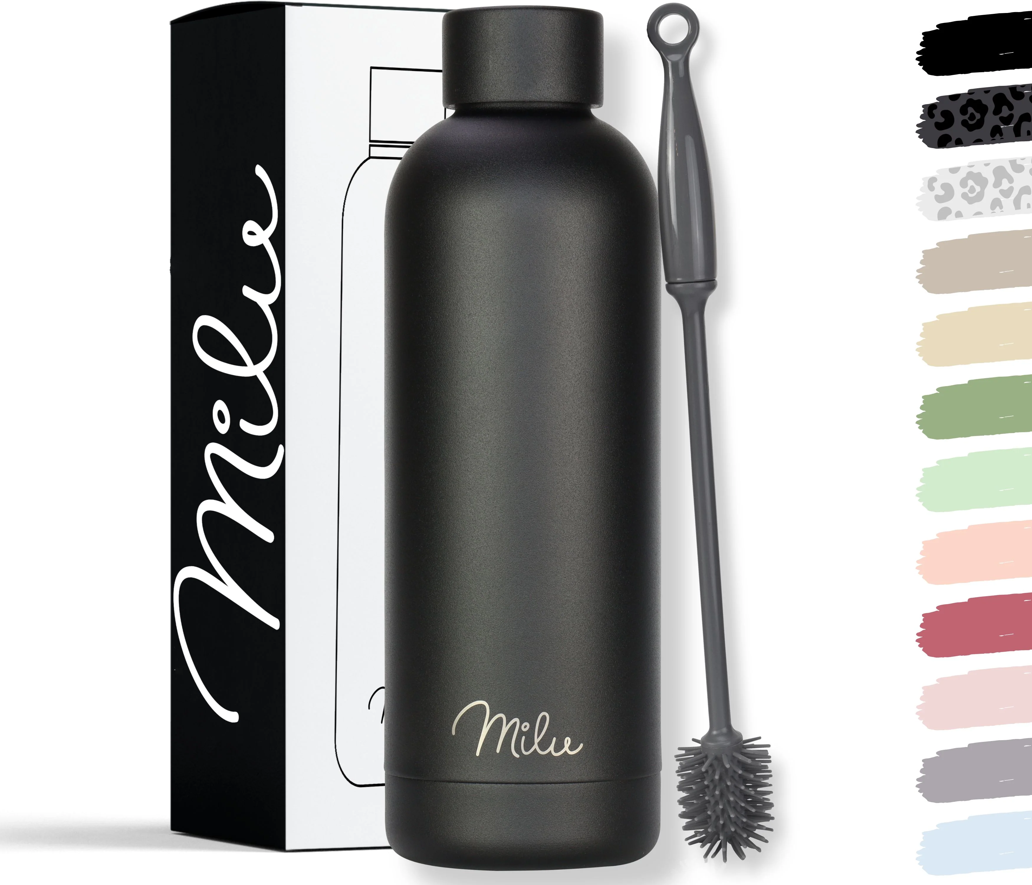 Milu isolierte, auslaufsichere Thermosflasche, Edelstahl (500 ml, 750 ml, 1000 ml) - Image 13