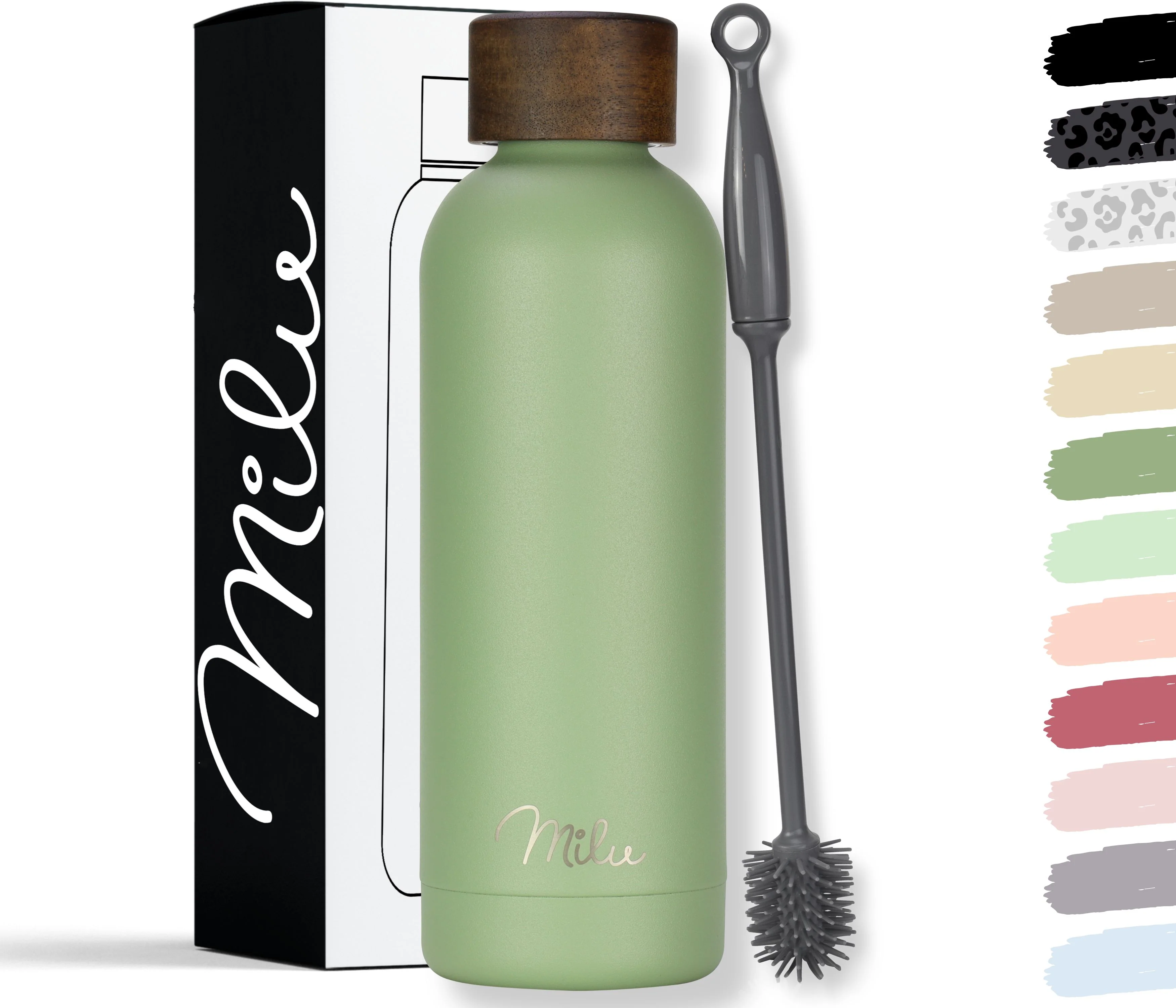 Milu isolierte, auslaufsichere Thermosflasche, Edelstahl (500 ml, 750 ml, 1000 ml) - Image 17