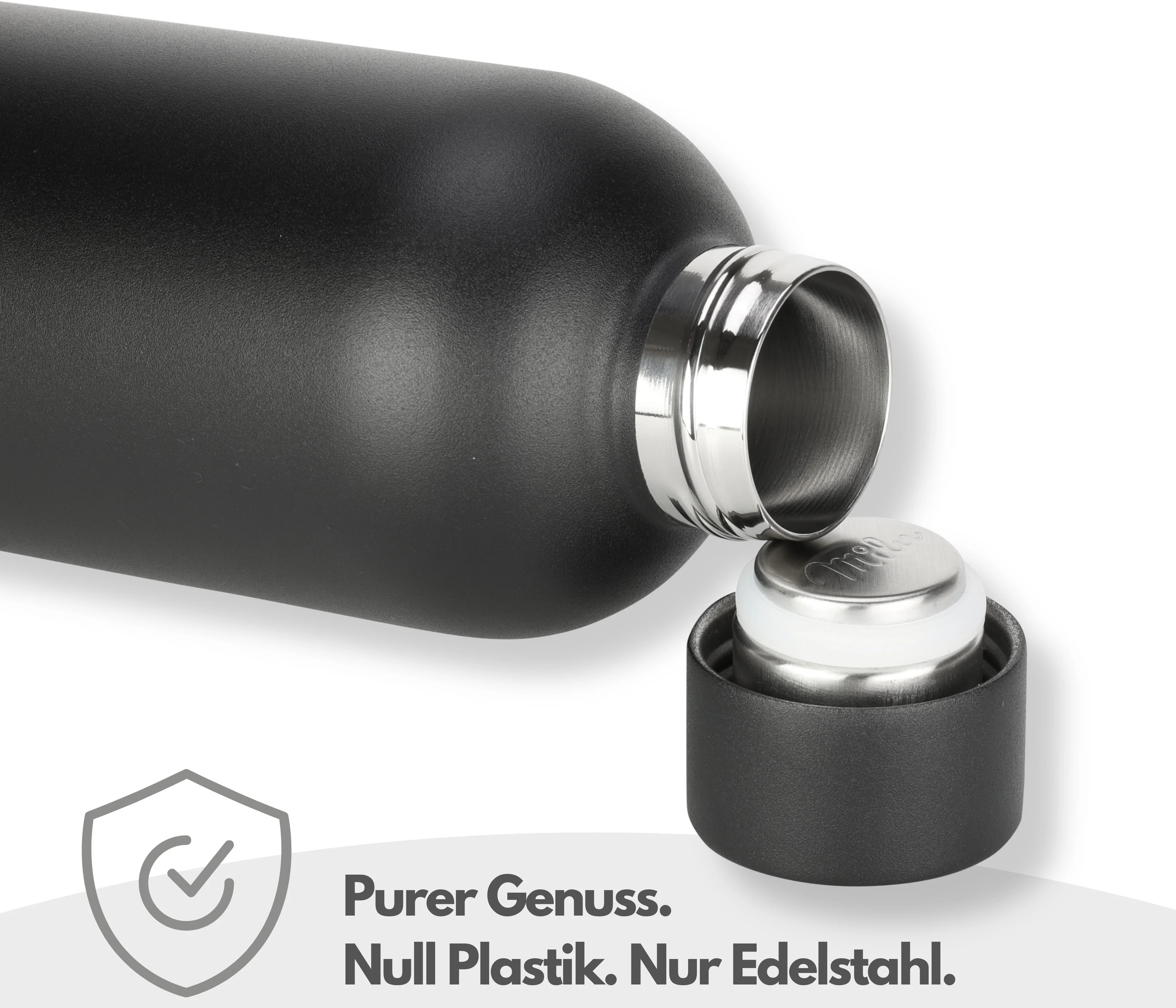 Milu isolierte, auslaufsichere Thermosflasche, Edelstahl (500 ml, 750 ml, 1000 ml) - Image 5