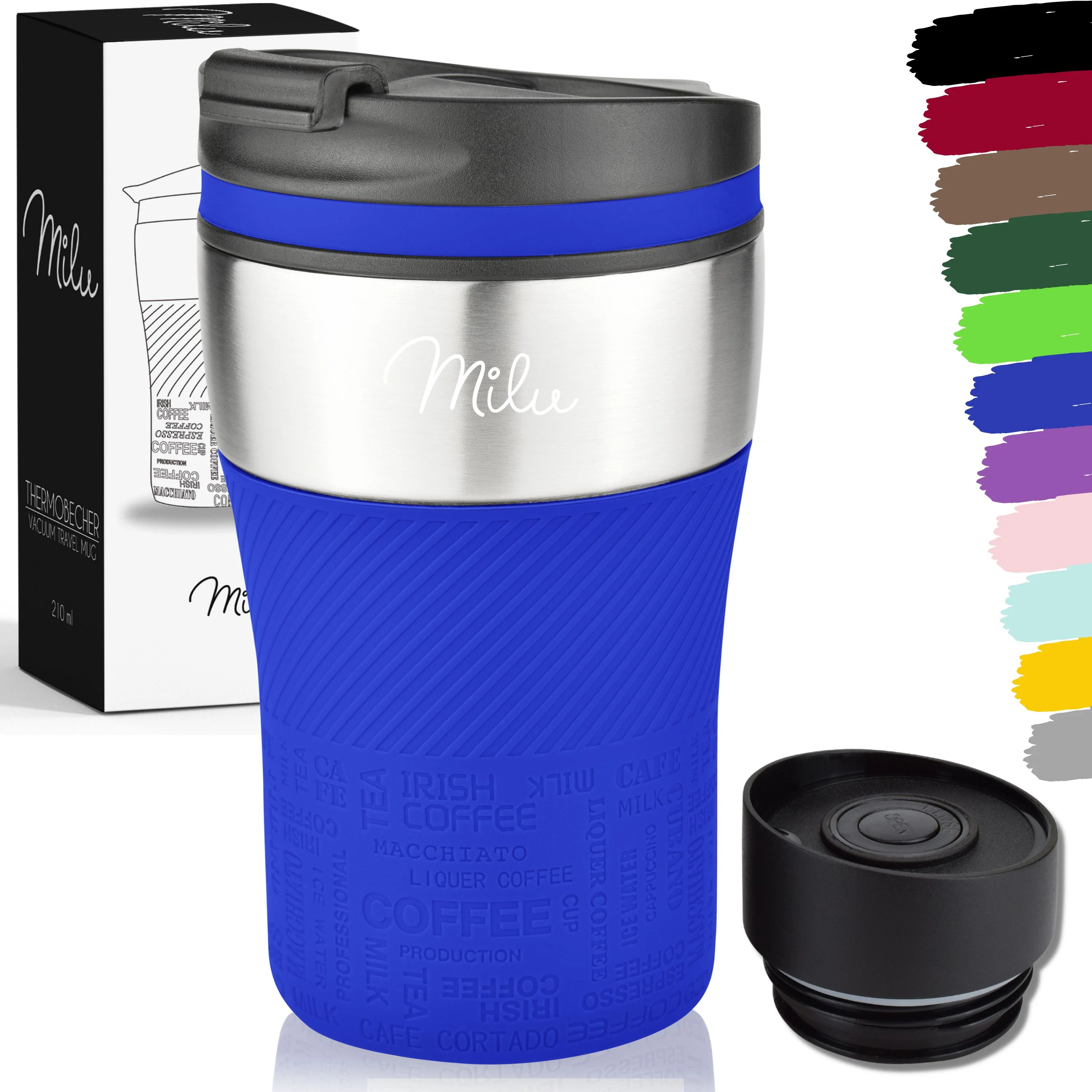 Outlet x Milu Thermobecher Kaffee to go - 210ml - 100% Auslaufsicher - Image 9