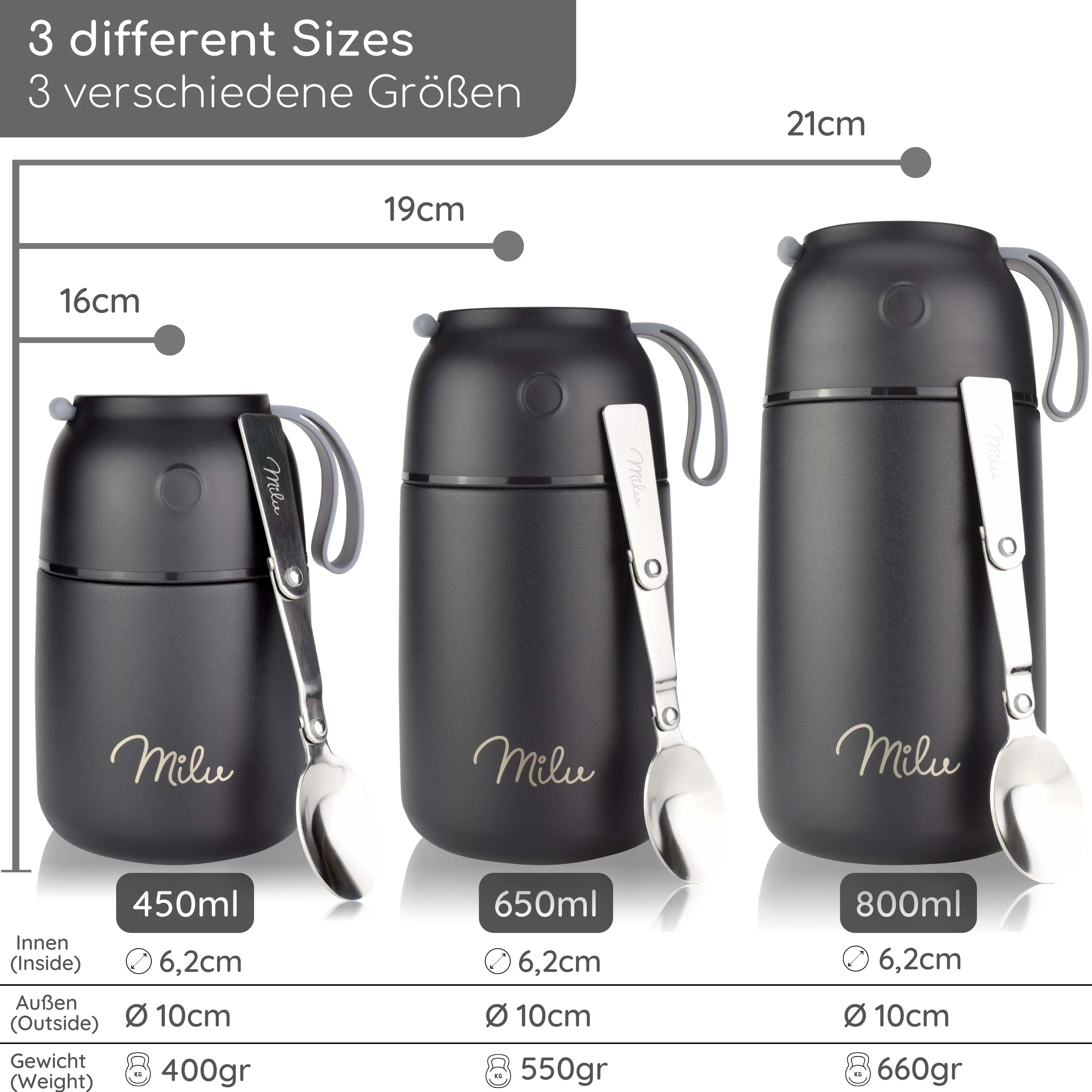 Thermobehälter 450ml - 800ml personalisiert - Image 4