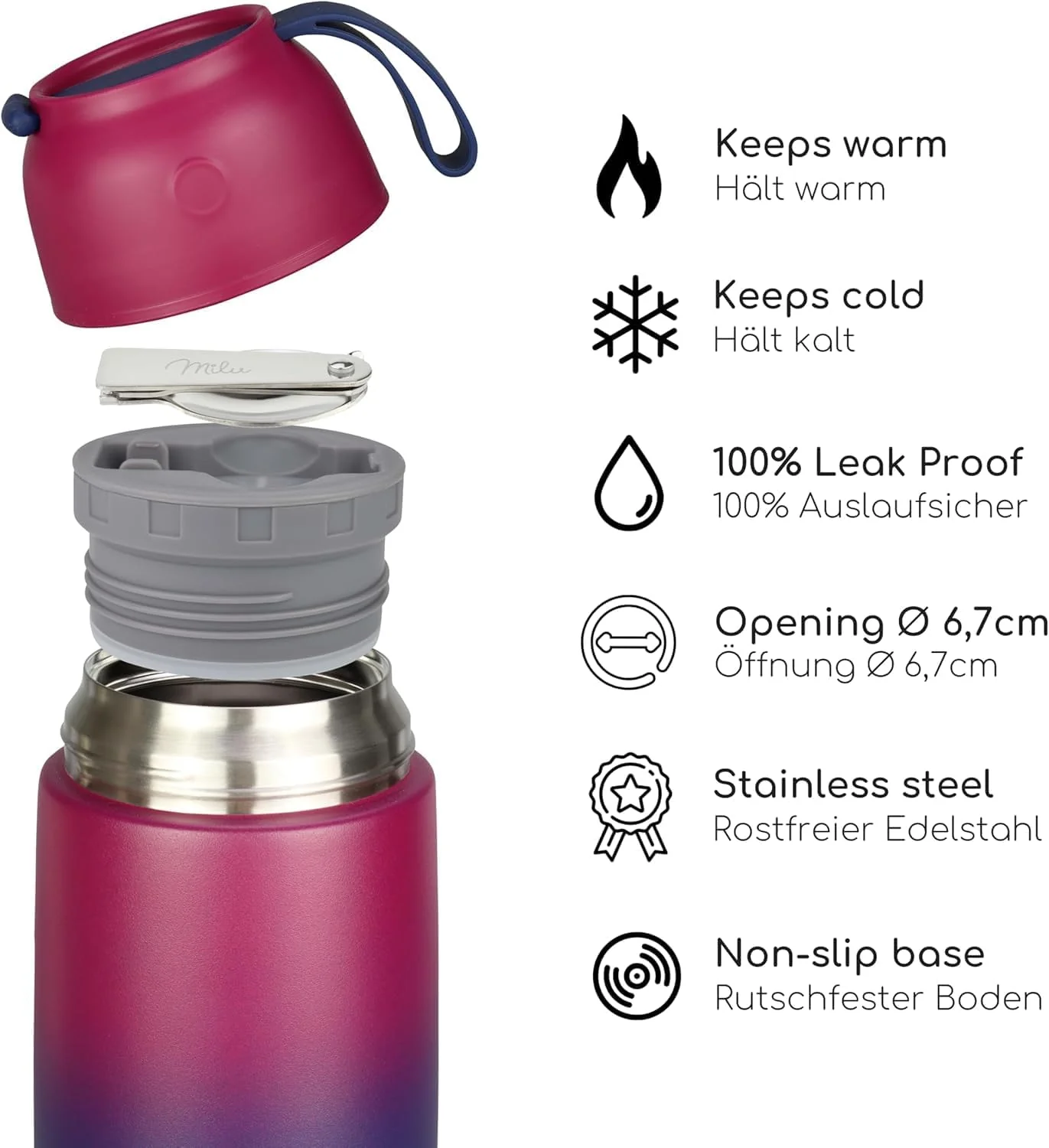 Thermobehälter 450ml - 800ml personalisiert - Image 5
