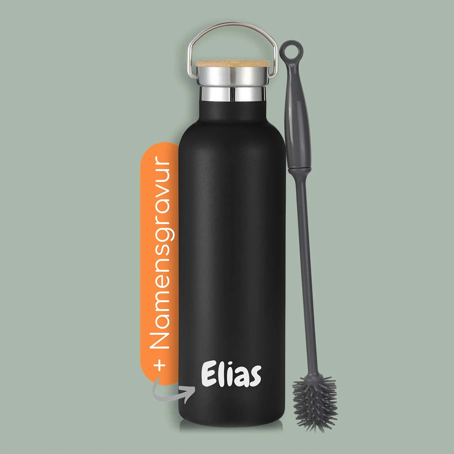 Trinkflasche T6 350ml, 500ml, 750ml, 1000ml personalisiert